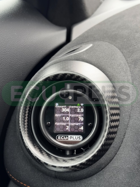 Alpine A110, A110S, A110GT, A110R 52 mm Display OBD - Tyre Temperature, Tire Pressure, Lambda, Boost etc. Plug&Play